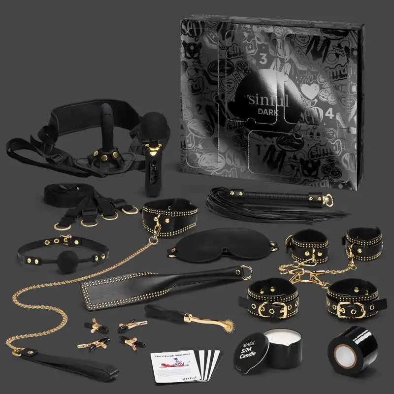 Sinful dark BDSM presentbox