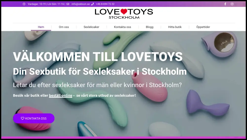 Love toys sexshop online