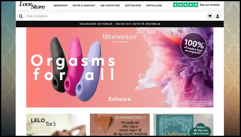 Lovestore sexshop online