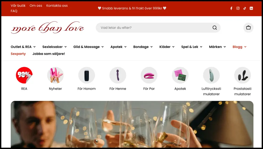 More than love sexshop online