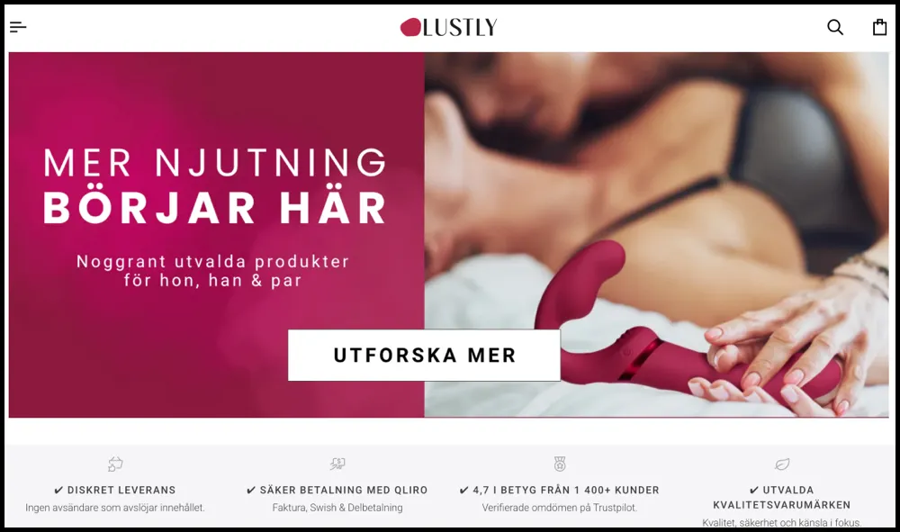 Lustly sexbutik online